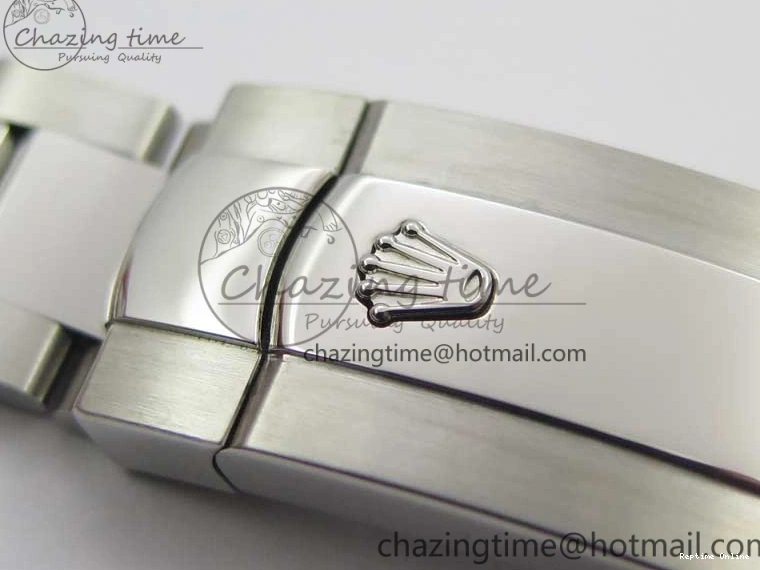 0406 Sporty DateJust 126334 SS Noob 1:1 904L Best Edition Blue Dial Diamond on Oyster Bracelet A 3164